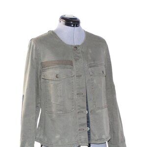 Preloved Free People Boho Chic Military Jacket Small